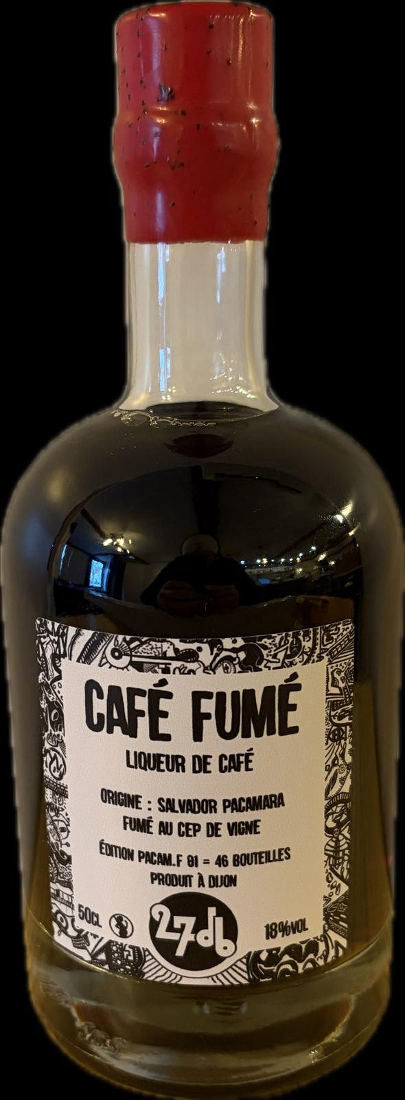 Liqueur de café fumé