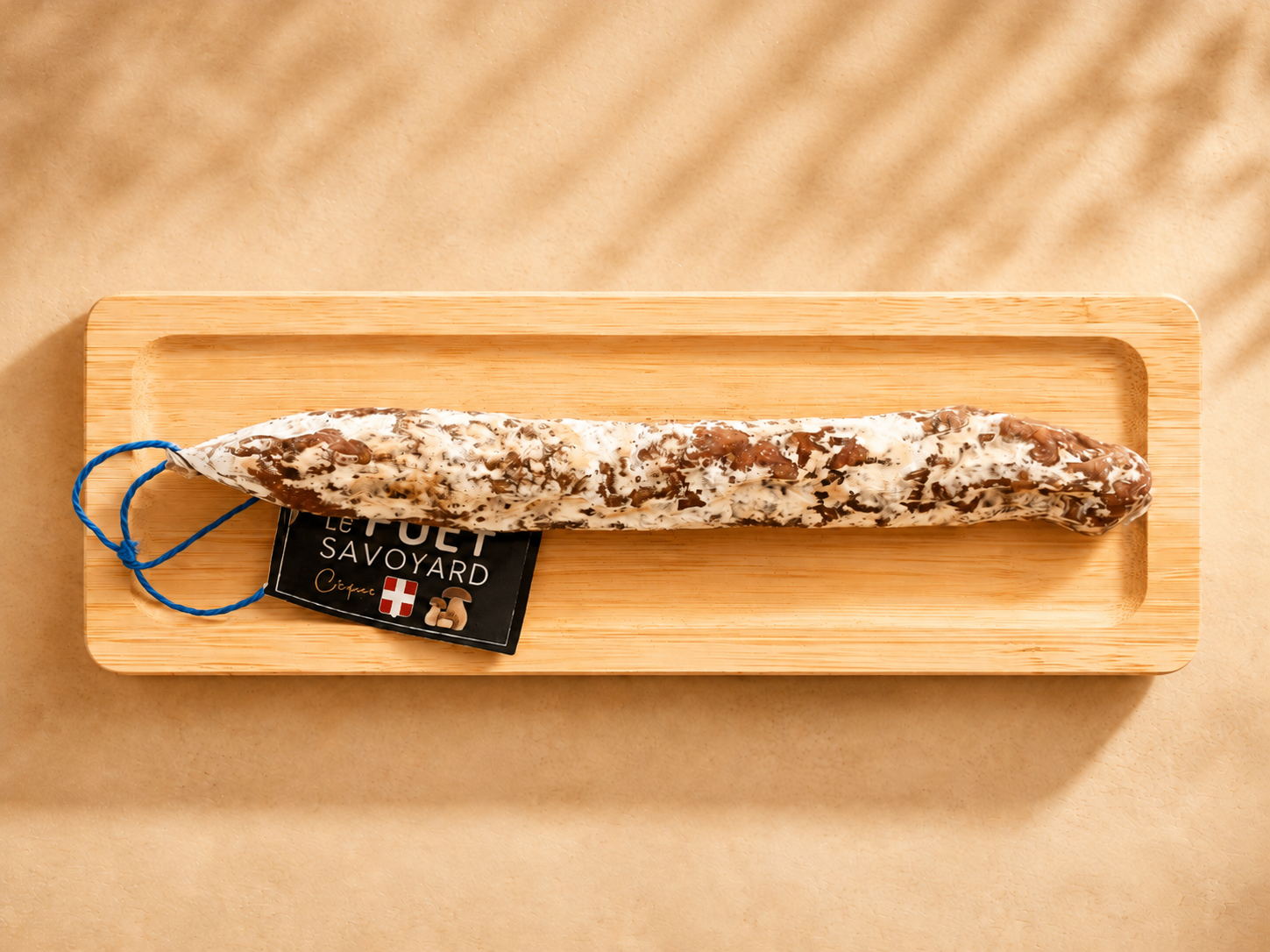 Fuet pur porc aux Cèpes (120g)